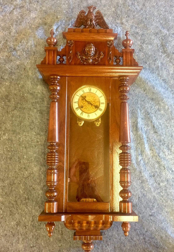 Antique Clock Restoration - Vienna Regulator TheBoxWoodShop