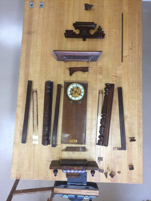 Antique Clock Restoration - Vienna Regulator TheBoxWoodShop