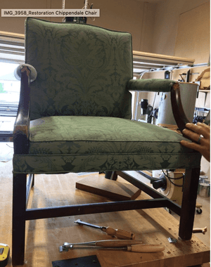 Furniture Restoration - Chippendale Chair TheBoxWoodShop