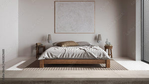 Japanese Platform Bed Frame TheBoxWoodShop