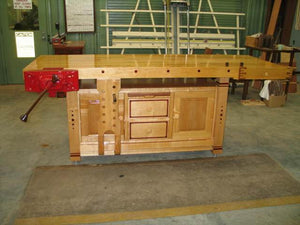 Solid Maple Workbench TheBoxWoodShop